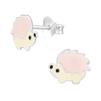 Sündisznó ezüst gyerek fülbevaló