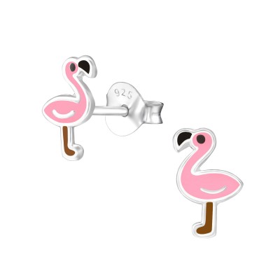 Flamingó színes fülbevaló - A4S21003