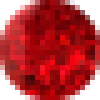 Műanyag: Red Glitter